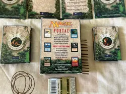 1997 MTG Magic the Gathering Portal Decks A&B Players VGC Playing Card Deck - Image 5