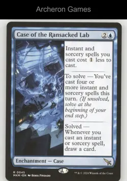 Case of the Ransacked Lab 45 R MTG Card Murders at Karlov Manor - Image 1