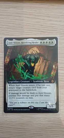 Anti-Venom, Horrifying Healer | Ext. Art | MTG | SPM | Near Mint | English EN - Image 1