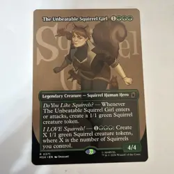 The Unbeatable Squirrel Girl (Borderless) Marvel Super Heroes Foil - Image 1