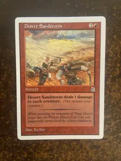 1x Desert Sandstorm English NM Portal Three Kingdoms P3k - Image 1