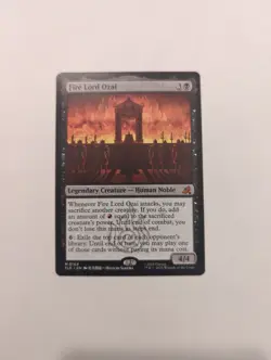 Fire Lord Ozai Avatar: The Last Airbender: Eternal-Legal Regular NM MTG - Image 1