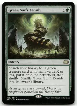 Green Sun's Zenith - Double Masters 2022 -Regular NM - Image 1