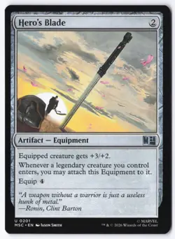 Hero's Blade 201 Commander: Marvel Super Heroes - Image 1