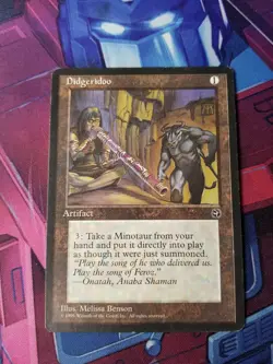 Didgeridoo (Homelands)NM vintage MTG 1995 - Image 1