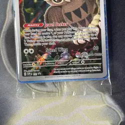 Pokemon Stellar Crown ETB Pokemon Center Stamped Sealed Promo - Noctowl SVP 141 - Image 3