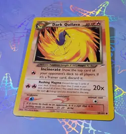 Dark Quilava 39/105 Neo Destiny Pokemon Card NM - Image 3