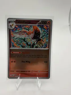 2026 Pokemon Perfect Order Talonflame 014/088 Reverse Holo NM Shinji Kanda Art - Image 1