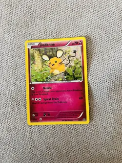 Dedenne 10/12 Holo 2014 Promo McDonald's Pokemon - Image 1
