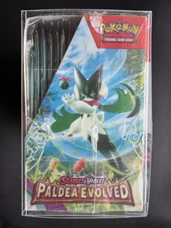 Pokemon TCG: Paldea Evolved Booster Box English Display Sealed (shipped in PVC) - Image 3