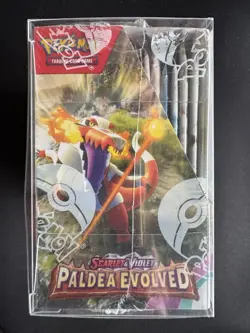 Pokemon TCG: Paldea Evolved Booster Box English Display Sealed (shipped in PVC) - Image 4