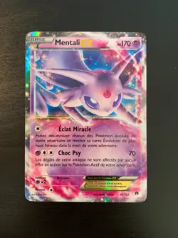 Carte Pokemon : Mentali EX 52/122 XY Rupture Turbo Francaise - Image 1