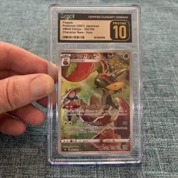 CGC 10 Pristine Flapple 186/184 CHR VMAX Climax s8b Pokemon Card - Image 1