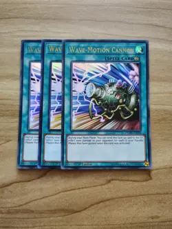 Yu-Gi-Oh! - Wave-Motion Cannon 3X - Ultra Rare - Full Playset - DUDE-EN039 - Image 1