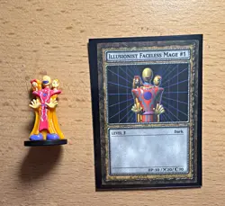 Yu-Gi-Oh! TCG Illusionist Faceless Mage #1 B2-04 English Common Regular Vintage - Image 1