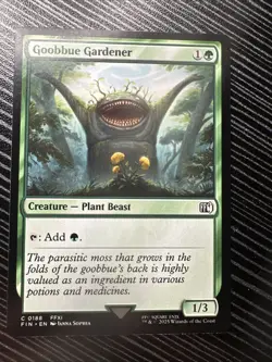 Goobbue Gardener Final Fantasy MTG Card Near Mint Condition - Image 1