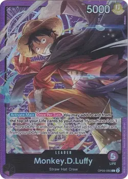 Sealed Monkey.D.Luffy (Sound Loader Vol. 1) - One Piece Promotion Cards (OP-PR) - Image 1