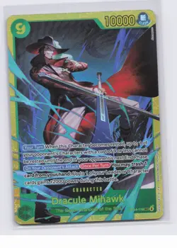 Dracule Mihawk - OP14-119 SEC - THE AZURE SEA'S SEVEN - One Piece TCG English - Image 1