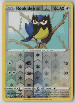 Rookidee 150/202 Pokemon TCG Card Sword & Shield Reverse Holo (Near Mint) NM 1 - Image 1