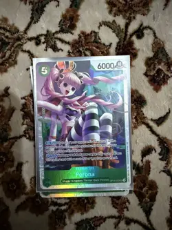 Perona - OP14-033 -One Piece TCG English - The Azure Sea's Seven SR Foil - Image 1