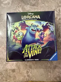 Disney Lorcana Attack of the Vine! Illumineer's Trove SEALED NEW *SHIPS NOW* - Image 1