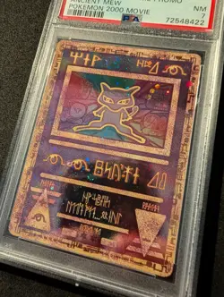 Ancient Mew Pokemon TCG 2000 Movie Promo Card PSA 7 NM Condition - Image 2