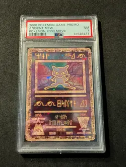 Ancient Mew Pokemon TCG 2000 Movie Promo Card PSA 7 NM Condition - Image 1