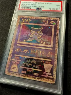 Ancient Mew Pokemon TCG 2000 Movie Promo Card PSA 7 NM Condition - Image 2