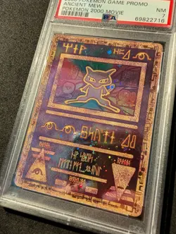 Ancient Mew Pokemon TCG 2000 Movie Promo Card PSA 7 NM Condition - Image 2