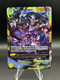Marshall. D. Teach OP16-119 SEC One Piece Card Game Secret Rare - Image 1