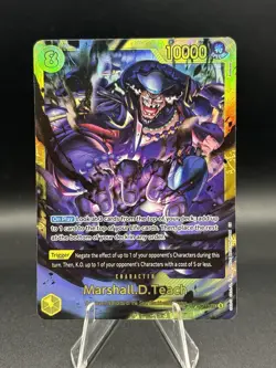 Marshall. D. Teach OP16-119 SEC One Piece Card Game Secret Rare - Image 3