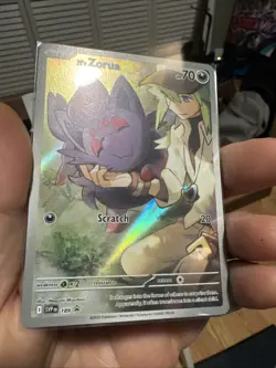 N's Zorua 189 Sv: Scarlet & Violet Promo Cards Holo - Image 1