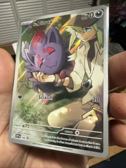 N's Zorua 189 Sv: Scarlet & Violet Promo Cards Holo - Image 2