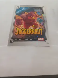 Pokemon Topps Pikachu Card Heroes & Villians #26 Juggernaut - Image 3
