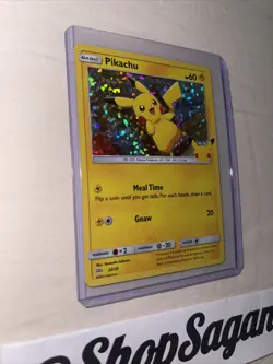 Pokemon McDonalds Pikachu Holo Promo Card 25/25 - Image 2