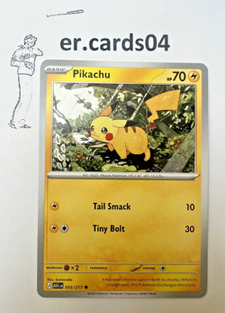 Pikachu 055/217 Ascended Heroes Regular Pokemon Card - Image 1