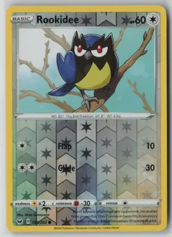 Rookidee 150/202 Pokemon TCG Card Sword & Shield Reverse Holo (Near Mint) NM 2 - Image 1