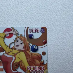Nami Round 1 Promo One Piece Card (IN HAND! SHIPS NEXT DAY!) - Image 2