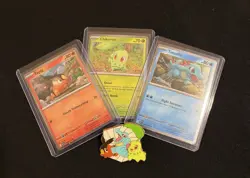 Pokemon TCG: Ascended Heroes First Partner Deluxe Pin Collection Promo Set cards - Image 1