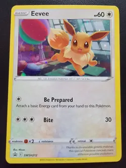 Eevee SWSH212 SWSH: Sword & Shield Promo Cards Holo pokemon - Image 1
