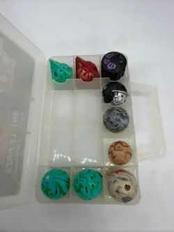 Bakugan Battle Pack With 9 Bakugan, 8 Metal Cards In Case - Image 3