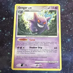Gengar 16/99 Non Holo Raw Pokemon Arceus Card - Image 1