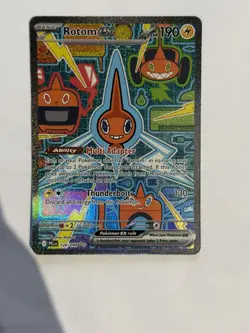 Rotom ex 126/094 - Special Illustration Rare - Phantasmal Flames Pokemon Card NM - Image 1