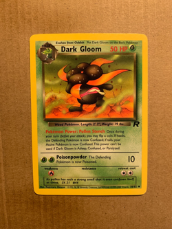 Dark Gloom 36/82 Team Rocket - Uncommon Pokemon Card - NM/Mint - Image 1