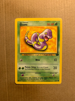 Ekans 56/82 Team Rocket - Common Pokemon Card - NM/Mint - Image 1