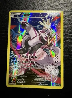 Palkia Full Art Promo Card LP+ XY Promos Set Card Number XY75 Slight Holo Bleed - Image 1