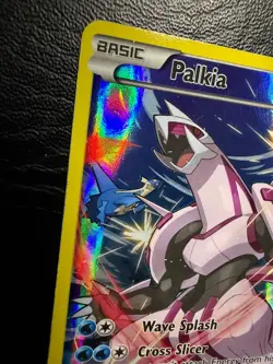 Palkia Full Art Promo Card LP+ XY Promos Set Card Number XY75 Slight Holo Bleed - Image 3