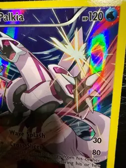 Palkia Full Art Promo Card LP+ XY Promos Set Card Number XY75 Slight Holo Bleed - Image 4