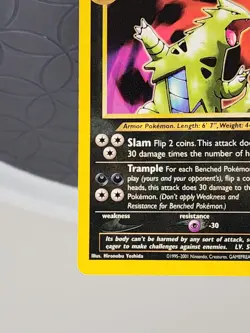 Tyranitar Neo Destiny Pokemon Trading Card 31/75 Non-Holo Rare Near Mint - Image 4