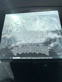 Pokemon TCG Mega Evolution—Pitch Black Elite Trainer Box 40 Cards Booster EN - Image 1